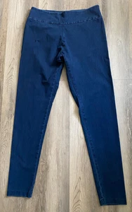 J Jill Pure Tall Indigo Ankle Legging Jeggings Athleisure Comfy Womens M Pants - Picture 1 of 12