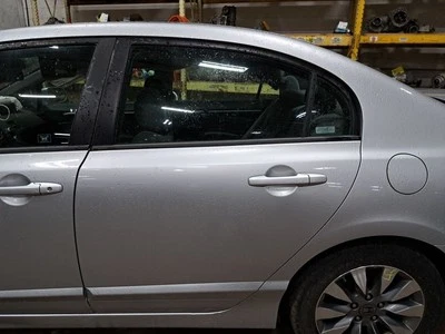 2009 Civic Left Driver Side Rear Door Assembly Color: Silver Si - Image 1 of 4