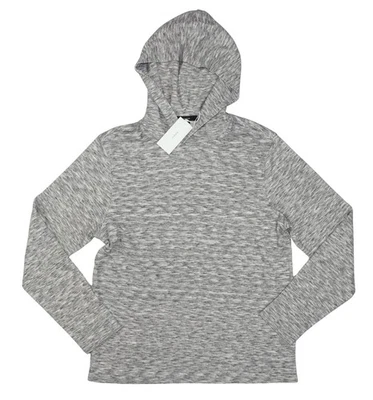 Vince Double Knit Heathered Pullover Hoodie Men's Sweatshirt M NWT Grey - Image 1 of 2