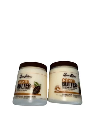 (2) Crema facial y corporal PK Queen Helene manteca de cacao piel seca 15 oz calmante nueva Foto 1 de 4