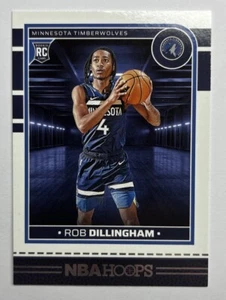 NBA Hoops 2024-25 Rob Dillingham Rookie RC #238 Timberwolves  - Picture 1 of 2