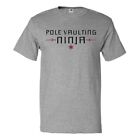 Pole Vaulting Ninja T-Shirt lustiges T-Shirt