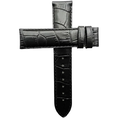 TISSOT - PULSERA - CUERO GENUINO - 19 x 18MM - NEGRO Foto 1 de 4