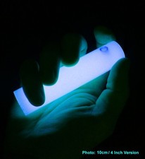 2 INCH INDESTRUCTIBLE + 100% REUSABLE Glowstick, Super Bright + Completely Safe
