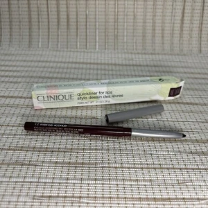 CLINIQUE Quickliner for Lips Intense - 12 INTENSE LICORICE - Full Size NIB Free - Picture 1 of 1