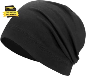 Gorro de algodón ligero, gorras de calavera de verano, sombreros transpirables finos para dormir para correr - Imagen 1 de 7