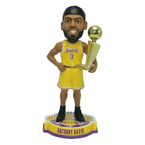 Los Angeles Lakers #3 Anthony Davis NBA World Champions 8" Bobblehead Cover