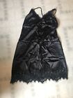 Babydoll Negligee Unbranded XL Black with Black Inset Lace