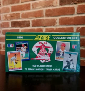 SEALED 1991 Score Collectors Set (900 Player Cards - 72 Magic Motion Cards) - Picture 1 of 3
