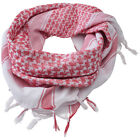 Brandit Shemag Scarf Cotton Skin Friendly Military Outdoor Headscarf Red White
