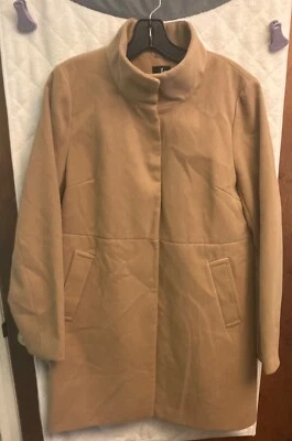 Atmosphere Tan Snap Closure Jacket Coat (Women’s 10) - Image 1 of 4