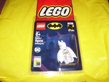 SDCC 2019 LEGO Batman Zebra Minifigure 80th Anniversary RARE EXCLUSIVE