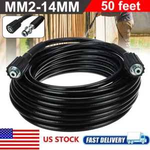 50ft 1/4"Power Pressure Washer Hose Craftsman 3000PSI Equipment Replacement - Picture 1 of 15