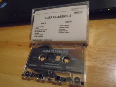 RARE PROMO Cuba Classics 3 CASSETTE TAPE Lazaro Ros IRAKERE Sintesis LOS VAN VAN - Image 1 of 2