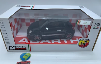Mondo Motors Fiat 500 Abarth 2009 ,modello in scala 1:24 - 1:25, (2800), vintage - Immagine 1 di 4
