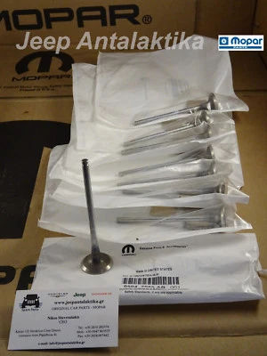 8X Auspuff Ventil Jeep Compass / Patriot Mk 07-17 1.8L&2.0L&2.4 5047069AB Neu - Bild 1 von 4