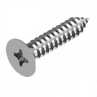 8G X 100 (4") 316 Stainless Steel Phillips Head Countersunk Self Tapping Screw -