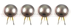 4PCS 34.4MM Voice Coil Titanium Film 34.5 Core Horn Tweeter Diaphragm KSV - Picture 1 of 3
