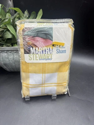 Almohada a cuadros vintage Martha Stewart Country farsa (1) nueva de Lote Antiguo Foto 1 de 4