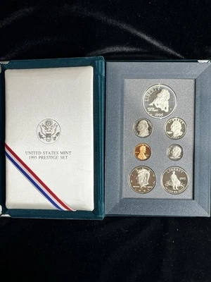 1995 US Mint Prestige Proof Set Civil War Battlefield Silver W/ COA - Image 1 of 4