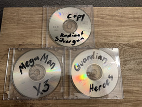 Lot of 3 Reproduction Sega Saturn Games. Please Read Description. 