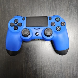 Controller PS4 DualShock 4 Sony Playstation Originale Blu Tetsato Funzionante - Foto 1 di 6
