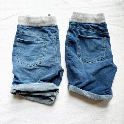 Pantalones Cortos Jogger de Denim SO Niñas con Cordón Cintura y Dobladillo con Puños Talla 12 Azul Cuna Foto 1 de 4