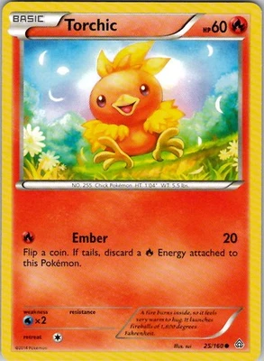 Torchic XY - Primal Clash 25/160 Normal LP/NM - Image 1 of 2