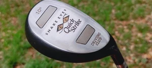 Rare Snake Eyes Quick Strike 10 Dg Hybrid Driving Club Iron Stiff Graphite #Y97 - Picture 1 of 3