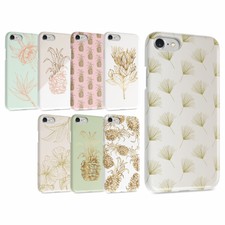 TROPICAL LEAVES GOLDEN PINEAPPLES IPHONE & SAMSUNG HARD CASE COVER