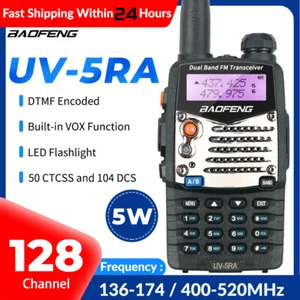 BaoFeng UV-5RA V/UHF Dual Band Two-way Walkie-Talkie 136-174/400-520MHz HamRadio - Picture 1 of 12