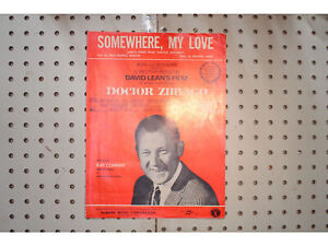 1965 - Somewhere my love Dr. Żywago - Sheet Music