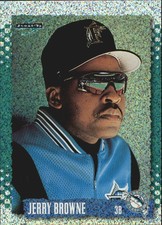 1995 Score Platinum Team Sets Florida Marlins Baseball Card #363 Jerry Browne