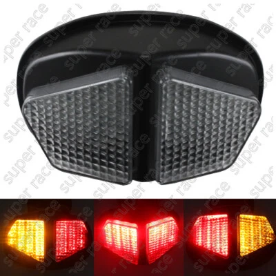 Clear Tail Brake Turn Signals Light Indicator For Triumph Daytona 600 650 04-05 - Изображение 1 из 4