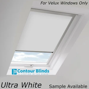 Velux® Compatible Blind To Fit Velux® Roof Windows Skylights Blue White Grey Red - Picture 1 of 12