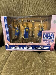 Golden State Warriors McFarlane 3 Pack Curry Thompson Iguodala 2015 Champions