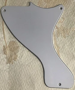 Pick Fits Gibson LP Jr. Les Paul Junior Style Guitar Pickguard,3 Ply White - Picture 1 of 6