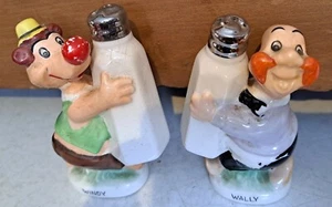 Saleros y pimienta de colección Walter Lantz Windy & Wally, 1958, ¡RAROS! - Imagen 1 de 12