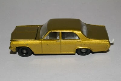 MATCHBOX LESNEY #36C OPEL DIPLOMÁTICO, DORADO, MOTOR CROMADO, BONITO, ORIGINAL Foto 1 de 4