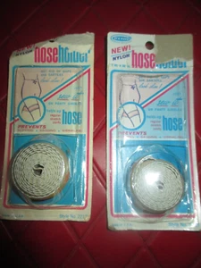 NUEVO EN PAQUETE Vintage DOS Paquetes de PORTAMANGUERAS FAJAS ELÁSTICAS ELÁSTICAS - AÑOS 50 - Imagen 1 de 2