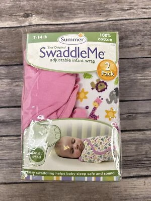 Summer Swaddle Me Adjustable Infant Wrap 7-14 lb Small/Medium 2 Pack  - Image 1 of 4
