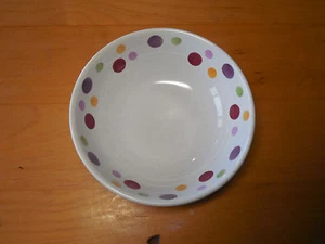 Pampered Chef Simple Addi+ions DOTS Soup Cereal Bowl 6" 1 ea      7 available - Picture 1 of 6