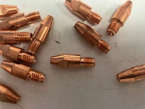 1,2 mm M8 Mig Brenner Kontaktspitze 10 x 30 mm lang Parweld mehrere Stück - Bild 1 von 1