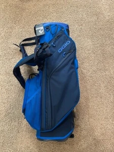BRAND NEW OGIO Woode 8-Way Hybrid Ocean Front Blue Stand Bag - Picture 1 of 8