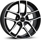 Alloy Wheels 18" Romac Diablo Black Polished Face For Lexus GS 250 [Mk4] 12-20