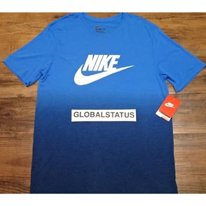 NIKE DIP DYE FUTURA BLUE WHITE OMBRE SHIRT BASKETBALL SZ XL ( 811565-435 ) - Picture 1 of 10