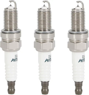 Suzuki Every 1999 - 2005 DA62V Spark Plugs Double Iridium Set of 3 FREE SHIP - Image 1 of 4