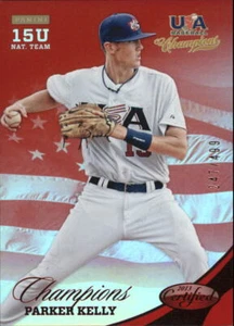 2013 USA Baseball Champions National Team Mirror Red #179 Parker Kelly /499 - Picture 1 of 2