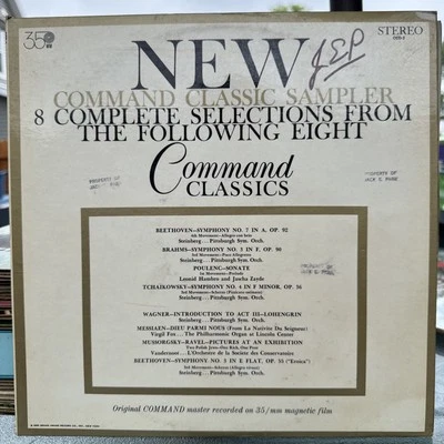 Command Classic Sampler 12" LP Command Records CCD-3 - Image 1 of 4
