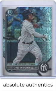 2022 Bowman Chrome Jasson Dominguez Prospects Mojo Refractor - Bild 1 von 2